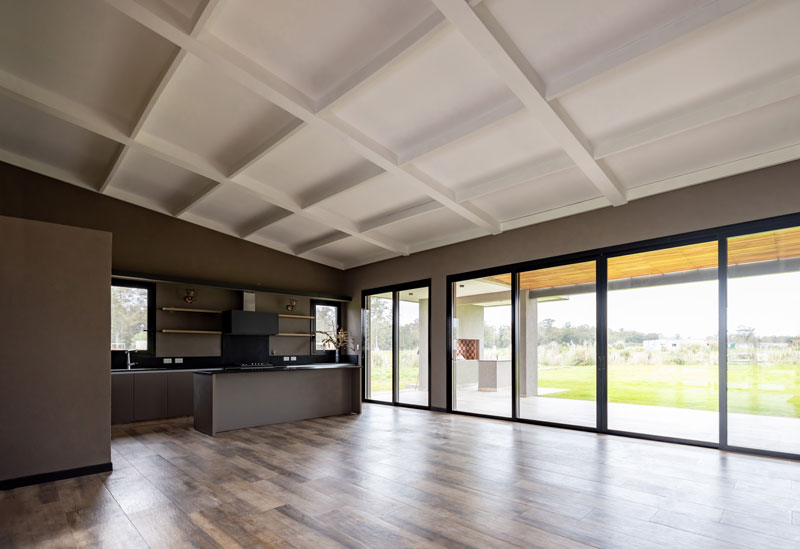 and empty house of apartment that has been cleaned